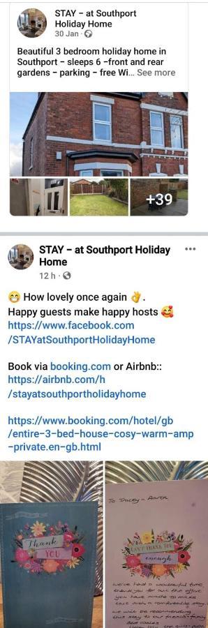 Stay - At Southport Holiday Home - Sleeps 6 Exterior photo